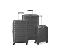 Roncato B-Flying Move 4 ruedas Juego de maletas 3 piezas Con asa expansible gris