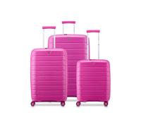 Roncato B-Flying Move 4 ruedas Juego de maletas 3 piezas Con asa expansible lila