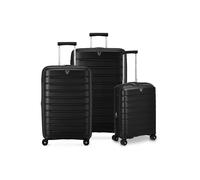 Roncato B-Flying Move 4 ruedas Juego de maletas 3 piezas Con asa expansible negro