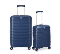 RONCATO B-flying Move | Maleta Trolley, azul oscuro, Set 2 trolley
