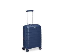 RONCATO B-Flying Trolley PEQUEÑA - 4 Ruedas multidireccionales, 55/20 expandible, Azul