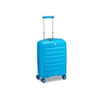 RONCATO B-Flying Trolley PEQUEÑA - 4 Ruedas multidireccionales, 55/20 expandible, Azul Claro