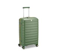 RONCATO B-Flyng - Carrito rígido ampliable de 4 ruedas con TSA, verde militar, Media