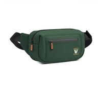 RONCATO BE-Dry Riñonera impermeable - 13 x 26 x 6 cm - Diseño moderno y compacto para ocio, viajes y exteriores | Waterproof - Verde bosque, Verde bosque., Riñonera para dinero
