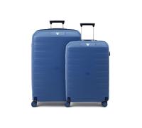 Roncato Box Sport Juego DE Maletas (Grande, Mediano) - Negro/Azul Navy