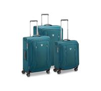 Roncato City 3.0 4 ruedas Juego de maletas 3 piezas Con asa expansible verde