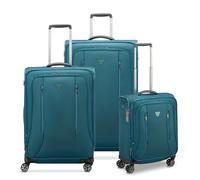 Roncato City 3.0 Juego DE Maletas (Grande, Mediano, Cabina) Verde Botella