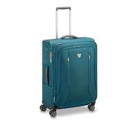 RONCATO CITY 3.0 Maleta blanda Trolley Expandible con cremallera y con sistema de cierre TSA, esmeralda, Media