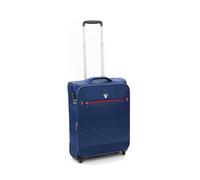 Roncato Crosslite Maleta Cabina avión Expansible Azul, Medida: 55 x 40 x 20/23 cm, Capacidad: 42/48 l, Pesas: 2.00 kg, Maleta Cabina avión ryanair