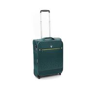 RONCATO Crosslite Trolley cabina suave ampliable 2 ruedas, verde botella, 55 x 40 x 20-23 cm