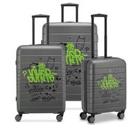 Roncato Interface 4 ruedas Juego de maletas 3 piezas verde