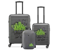 Roncato DC Comics Juego DE Maletas (Mediano, Cabina, Mochila Viaje) - Joker