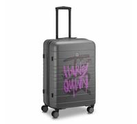 RONCATO DC COMICS Trolley Rígido 4 Ruedas con Sistema de Cierre TSA, Harley Quinn, Media, Trolley
