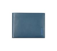 Roncato Detroit Cartera Bloqueo RFID Piel natural 12.5 cm azul