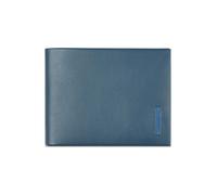 Roncato Detroit Cartera Bloqueo RFID Piel natural 12 cm azul