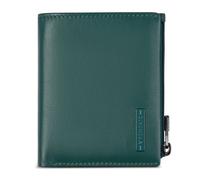 Roncato Detroit Cartera Protección RFID Piel 8 cm verde