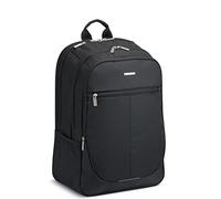 Roncato EASY OFFICE 2.0 - Mochila de negocios con compartimento para portátil de 15,6 pulgadas, 44 x 30 x 20 cm, color negro