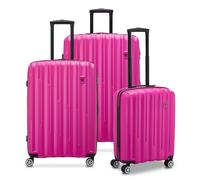 Roncato Element 2.0 4 ruedas Juego de maletas 3 piezas fucsia