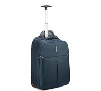 RONCATO Equipaje Mochila trolley fabricada en robusto nylon, carro de remolque monotubo de aluminio con push button retráctil completo, ruedas integradas. Correas y respaldo engomados y reforzados,