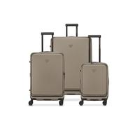 Roncato Florence 4 ruedas Juego de maletas 3 piezas Con asa expansible gris