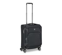 Roncato Gateway 4 ruedas Carro de la cabina S 55 cm con pliegue de expansión negro