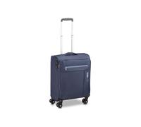 Roncato Lite Soft - Carrito para cabina (2 ruedas, 55 x 40 x 20 cm), azul marino, 55 x 40 x 20 cm (4 Wheels), Equipaje de mano