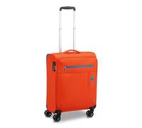 RONCATO LITE SOFT Trolley Cabina 55x40x20 cm| Maleta equipaje de mano ultraligera, cierre TSA, Naranja Brillante, 4 ruote, Equipaje de mano