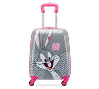 RONCATO Maleta Trolley Looney Tunes Bugs Bunny Gris - Equipaje Trolley para niños de 2 a 5 años - tamaño 44x31x20