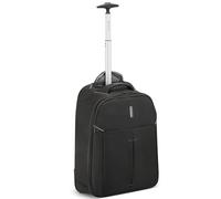 RONCATO Maleta de Cabina Mediana Negra Trolley Ironik 2.0 con Diseño Vanguardista