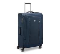 RONCATO CITY 3.0 Maleta blanda Trolley Expandible con cremallera y con sistema de cierre TSA, azul oscuro, Grande