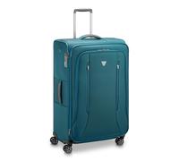 RONCATO CITY 3.0 Maleta blanda Trolley Expandible con cremallera y con sistema de cierre TSA, esmeralda, Grande