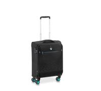 Roncato maleta pequeña crosslite maleta cabina 55 cm con sistema expandible BLACK