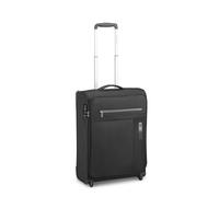 RONCATO LITE SOFT Trolley Cabina 55x40x20 cm| Maleta equipaje de mano ultraligera, cierre TSA, Black Smoke, 2 ruote, Equipaje de mano