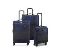 Roncato Metropolitan 4 ruedas Juego de maletas 3 piezas Con asa expansible azul