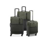 Roncato Metropolitan 4 ruedas Juego de maletas 3 piezas Con asa expansible verde oliva