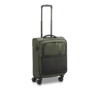 RONCATO Metropolitan - Maleta con ruedas para cabina, 55 x 40 x 20/25 cm, ampliable con cremallera y con sistema de cierre TSA - Verde militar, verde militar, Cabina