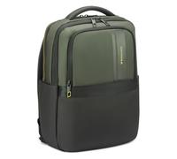 RONCATO Metropolitan - Mochila para PC con bolsillo para tablet, mochila multifunción con compartimentos y bolsillos de diferentes tamaños, verde militar, 14''