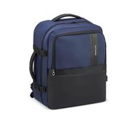 RONCATO METROPOLITAN mochila de viaje | equipaje de mano Vueling Volotea Wizzair Easyjet - tamaño equipaje cabina underseat, azul oscuro, 45x36x20