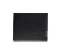 Roncato Monaco Cartera Bloqueo RFID Piel natural 11 cm negro