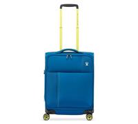 RONCATO MOVE - Trolley suave, ampliable con cremallera, 4 ruedas, Azul Laguna, Cabina