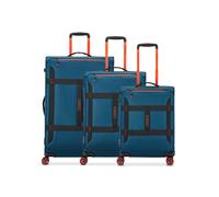 Roncato Norway 4 ruedas Set de maletas 3 piezas Con asa expansible azul