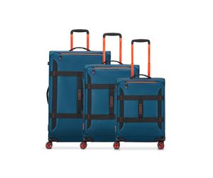Roncato Norway 4 ruedas Set de maletas 3 piezas Con asa expansible azul