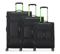 Roncato Norway 4 ruedas Set de maletas 3 piezas Con fuelle expandible negro