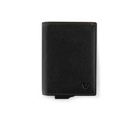 Roncato porta tarjetas de crÉdito iron 4.0 porta tarjetas de crédito con porta efectivo BLACK