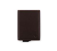 Roncato porta tarjetas de crÉdito iron 4.0 porta tarjetas de crédito con porta efectivo BROWN