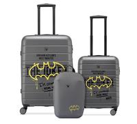 Roncato set de maletas warner dc set 2 spinner 4w (m+c) + underseat backpack batman giallo Batman