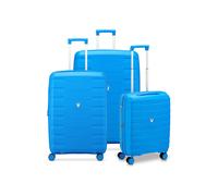Roncato Skyline 2.0 4 ruedas Juego de maletas 3 piezas Con asa expansible azul