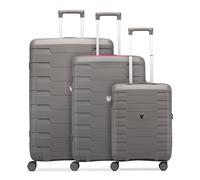 Roncato Skyline 2.0 Neon 4 ruedas Juego de maletas 3 piezas gris