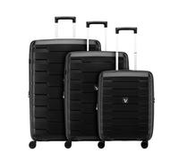 Roncato Skyline 2.0 Neon 4 ruedas Juego de maletas 3 piezas negro