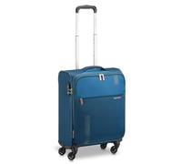 RONCATO Speed Maleta Cabina avión Expansible Azul, Medida: 55 x 40 x 20/23 cm, Capacidad: 42/48 l, Pesas: 2.20 kg, Maleta Cabina avión ryanair